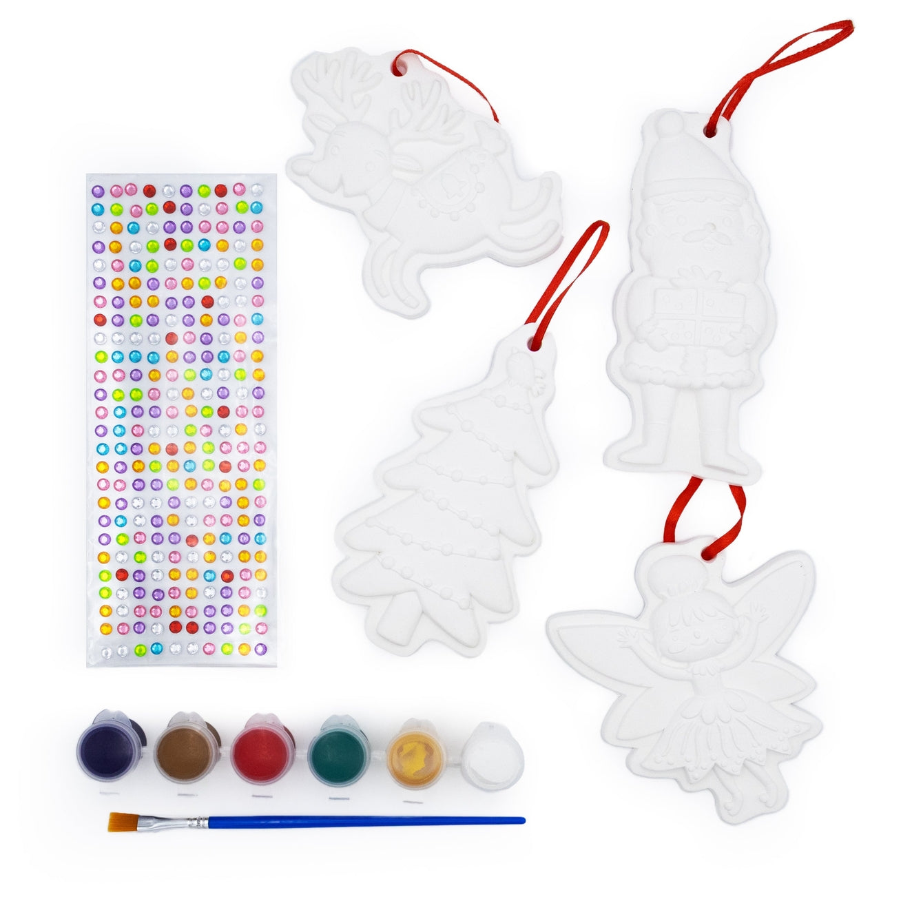 Božični okraski - otroški ustvarjalni paket