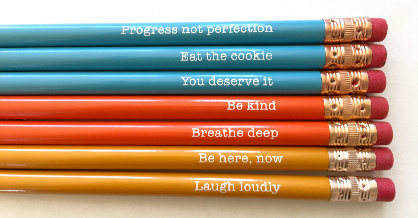 Motivacijski svinčniki – Note to self (set 7)