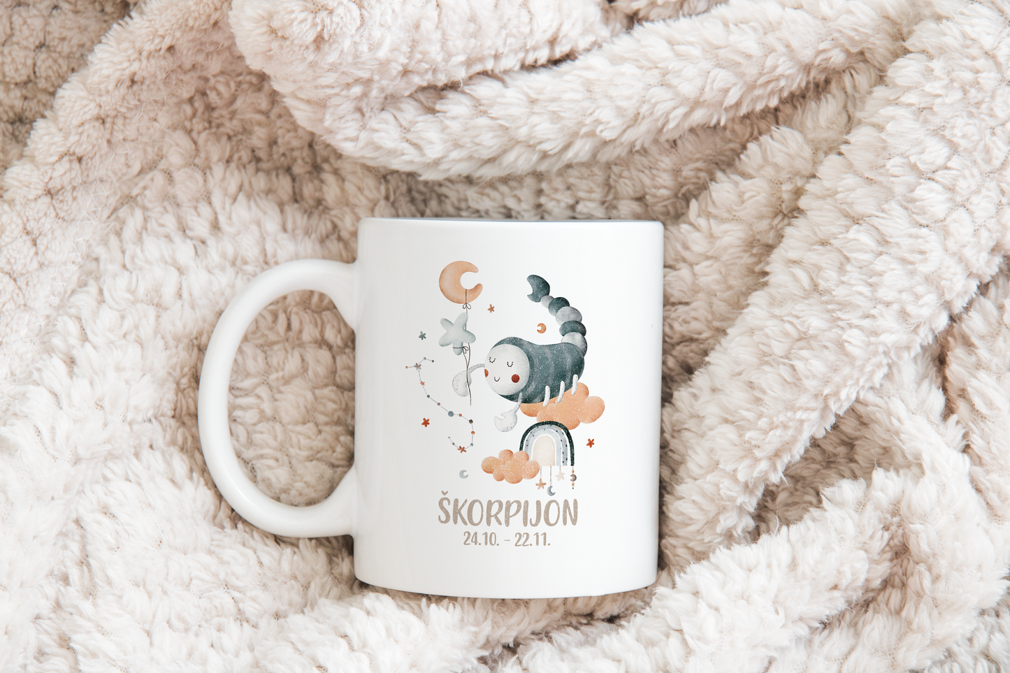 Children's cup in the sign of SCORPIO