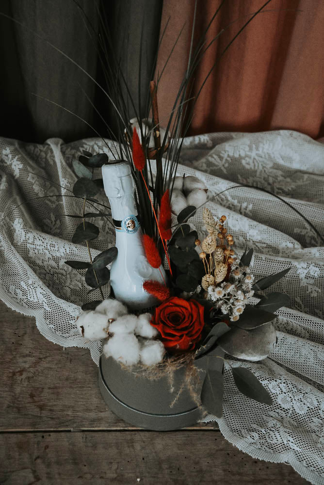 MINI BOX OF ROSES "Ljubezen"