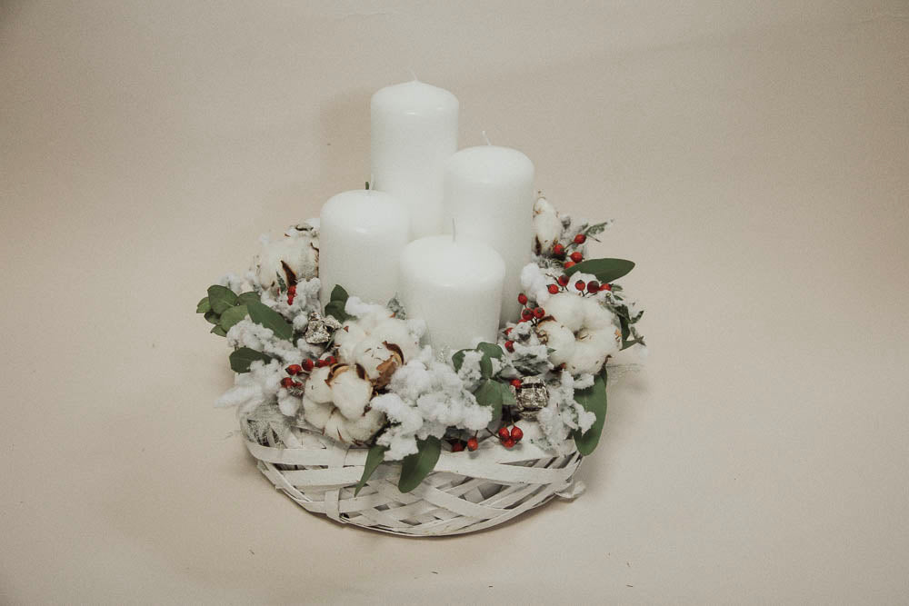 ADVENTSKRANZ "Der Duft der Feiertage"
