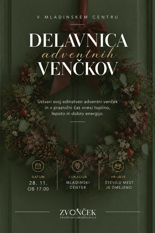 DELAVNICA ADVENTNIH VENČKOV