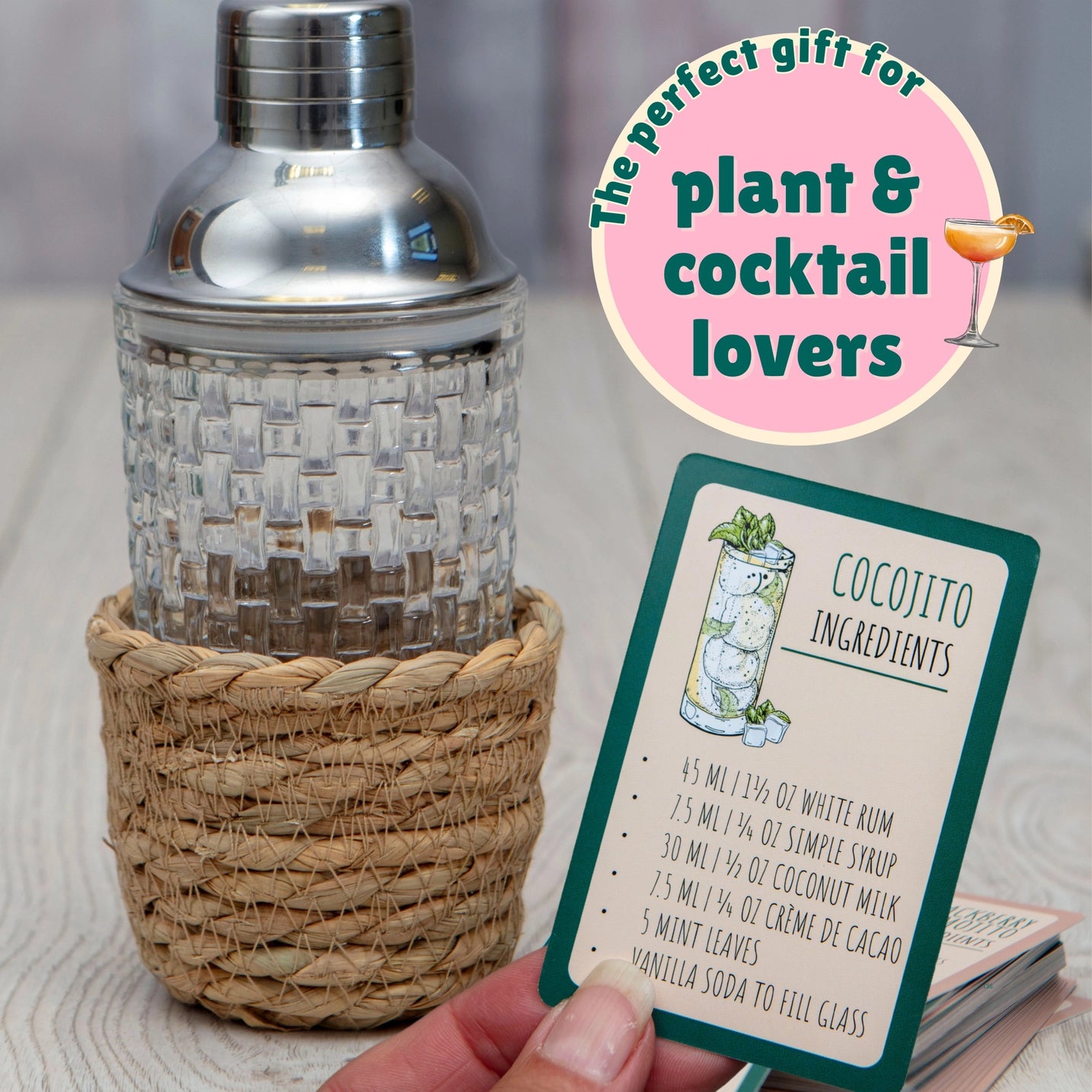 Darilni komplet: Seed to Sip – Cocktail Herb Growing Kit