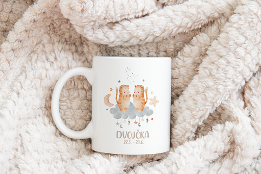 Otroška skodelica v znamenju DVOJČKA