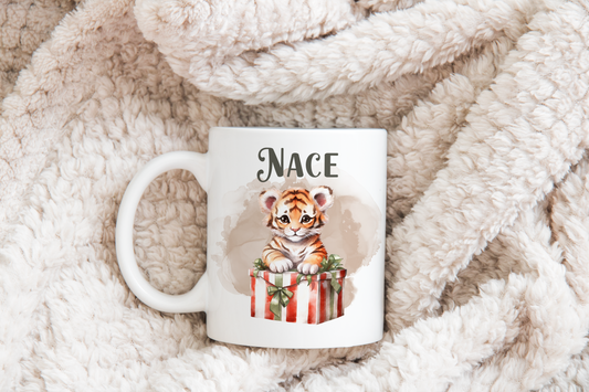 Prazničen tigerček  + ime