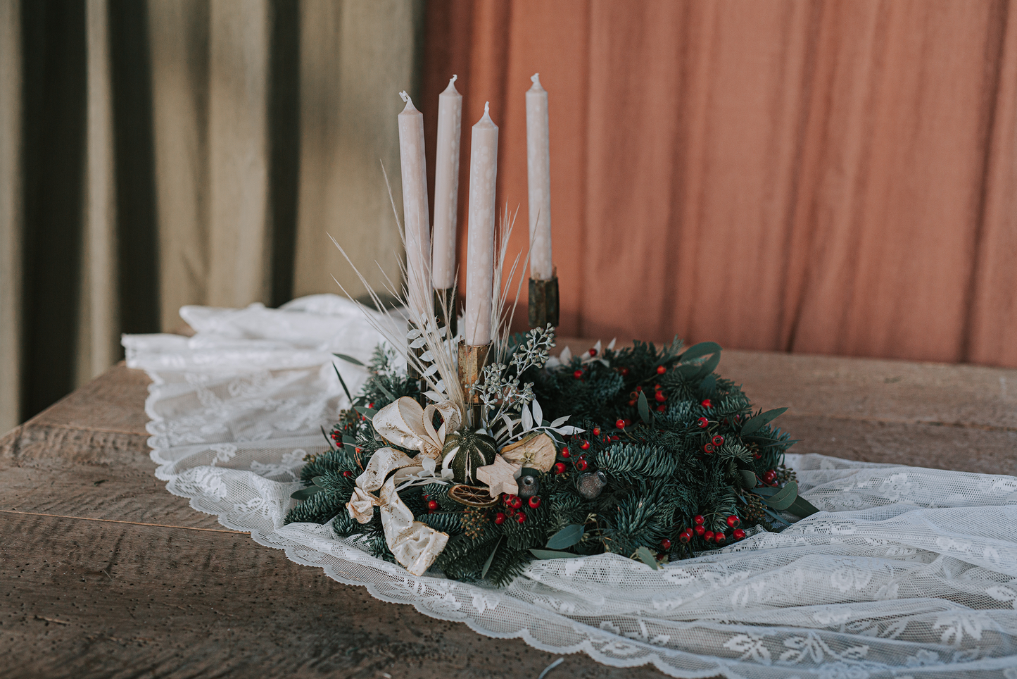 ADVENTSKRANZ "Goldener Moment"