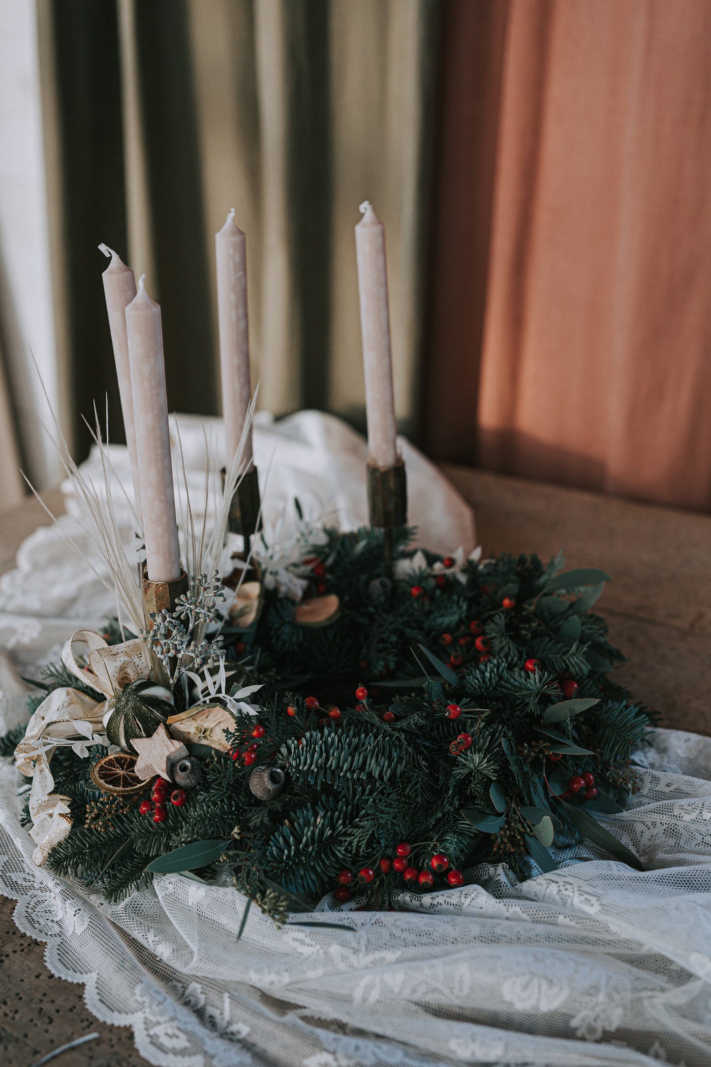 ADVENTSKRANZ "Goldener Moment"