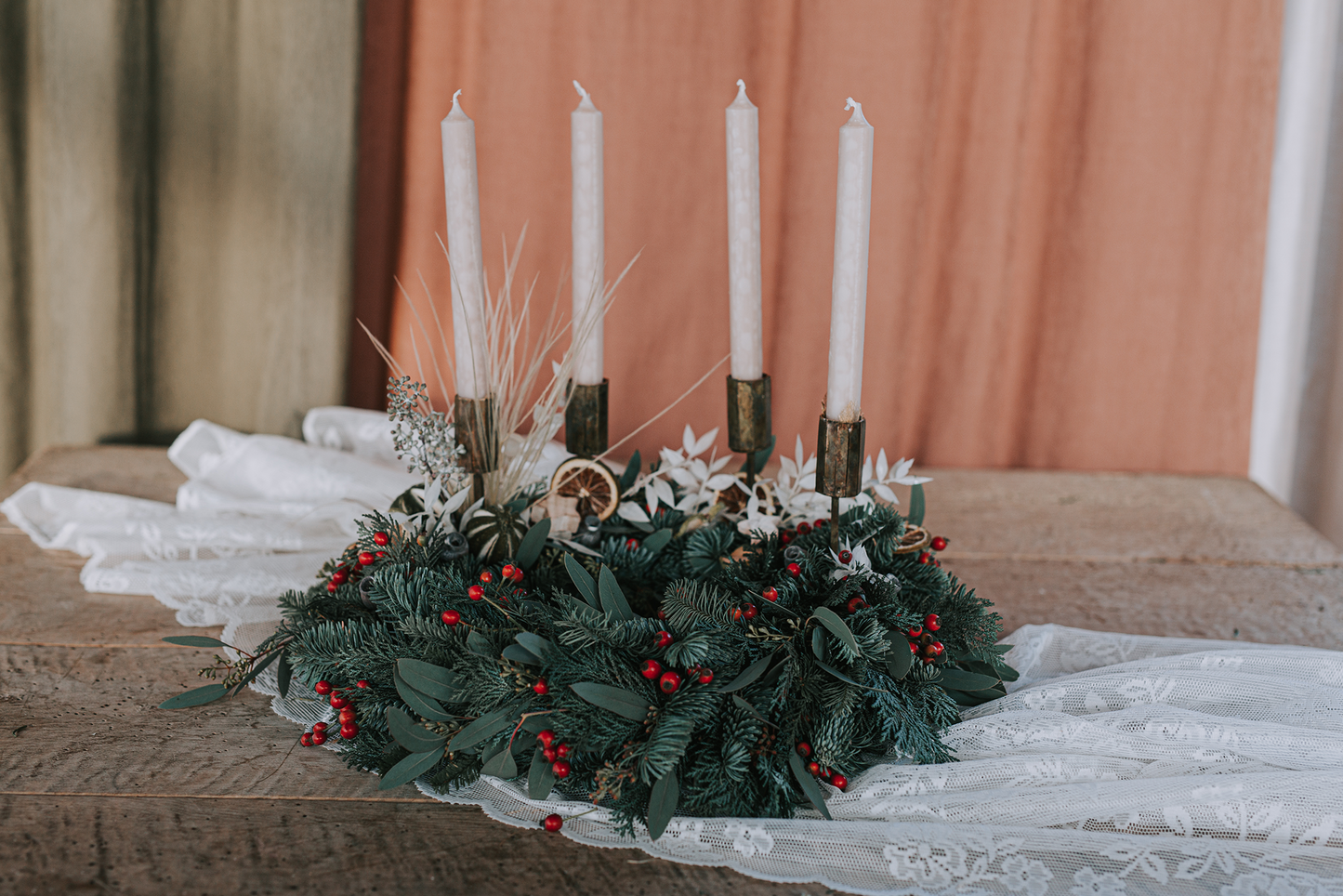 ADVENTSKRANZ "Goldener Moment"