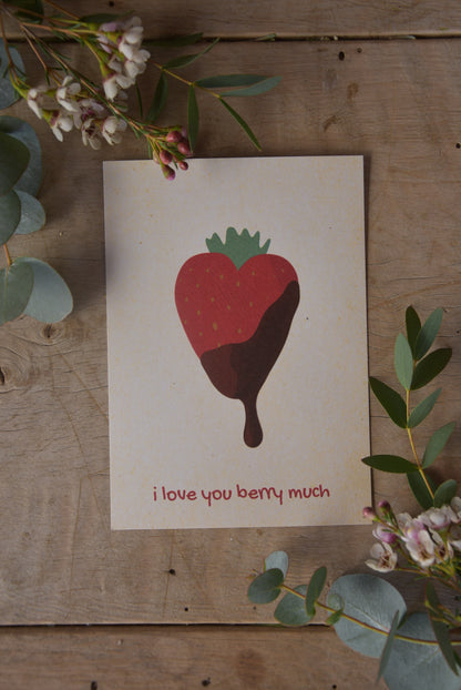 I LOVE YOU BERRY MUCH